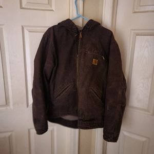 Men's Carhartt fleece lined winter jacket